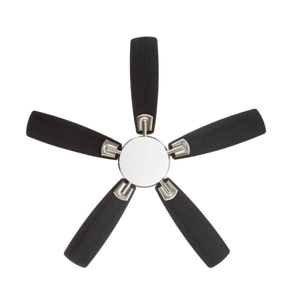 Bellina 42 in. Brushed Nickel Ceiling Fan with Light Kit RH5H1-BN