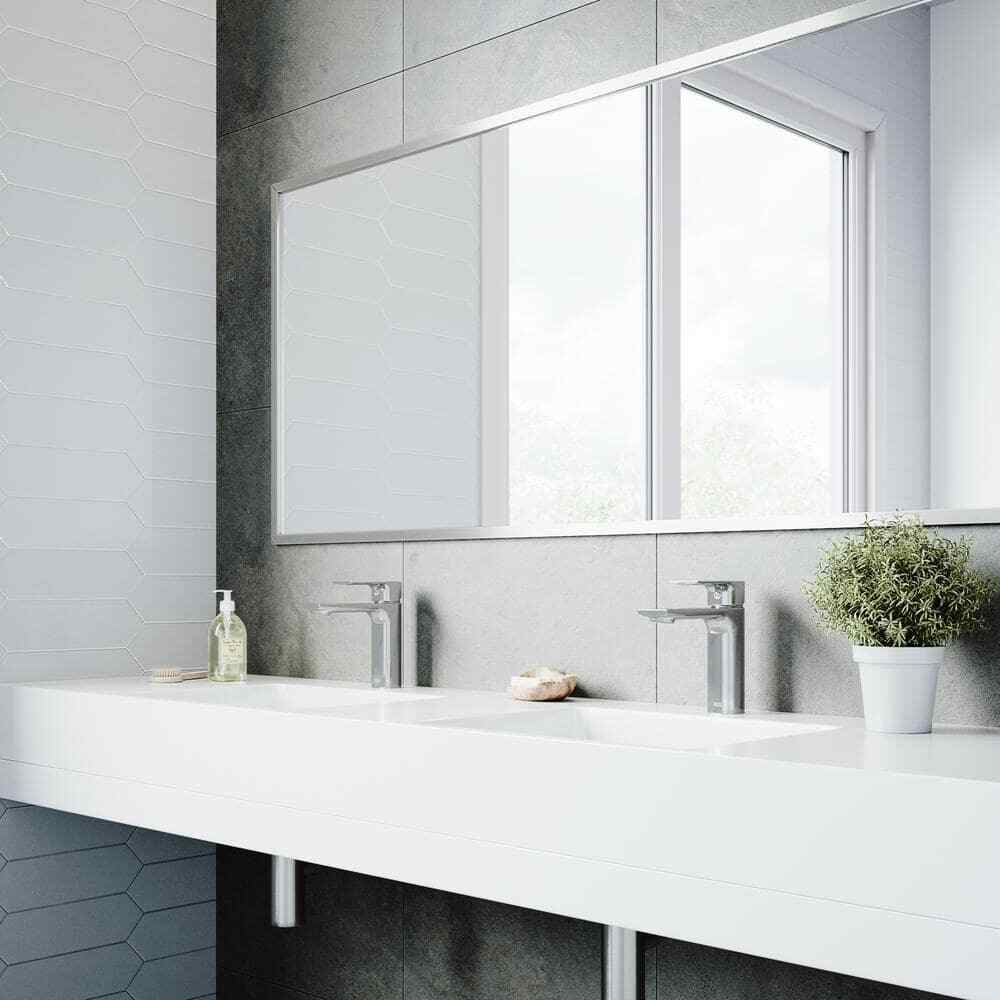 VIGO Davidson Single Handle Single-Hole Bathroom Faucet in Chrome VG01043CH