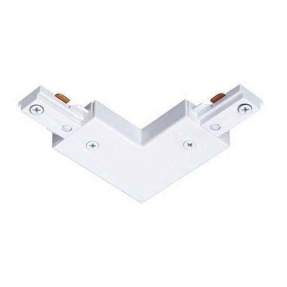 Juno Trac-Lites White Adjustable Connector