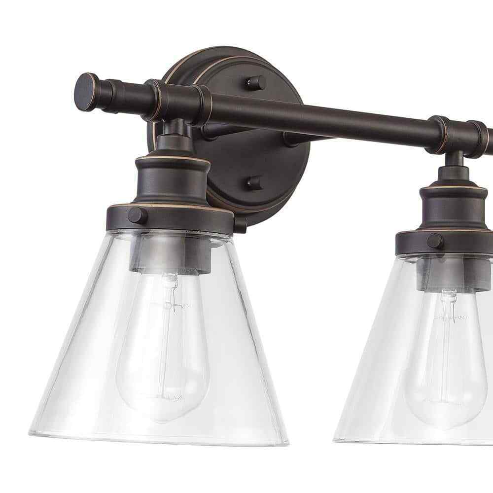 Globe Electric Parker 2-Light Oil Rubbed Bronze Vanity Light