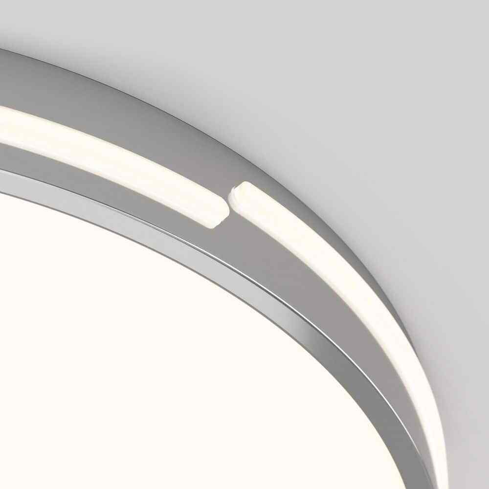 Artika Delray Modern Chrome LED 5 CCT Flush Mount Ceiling Light Fixture