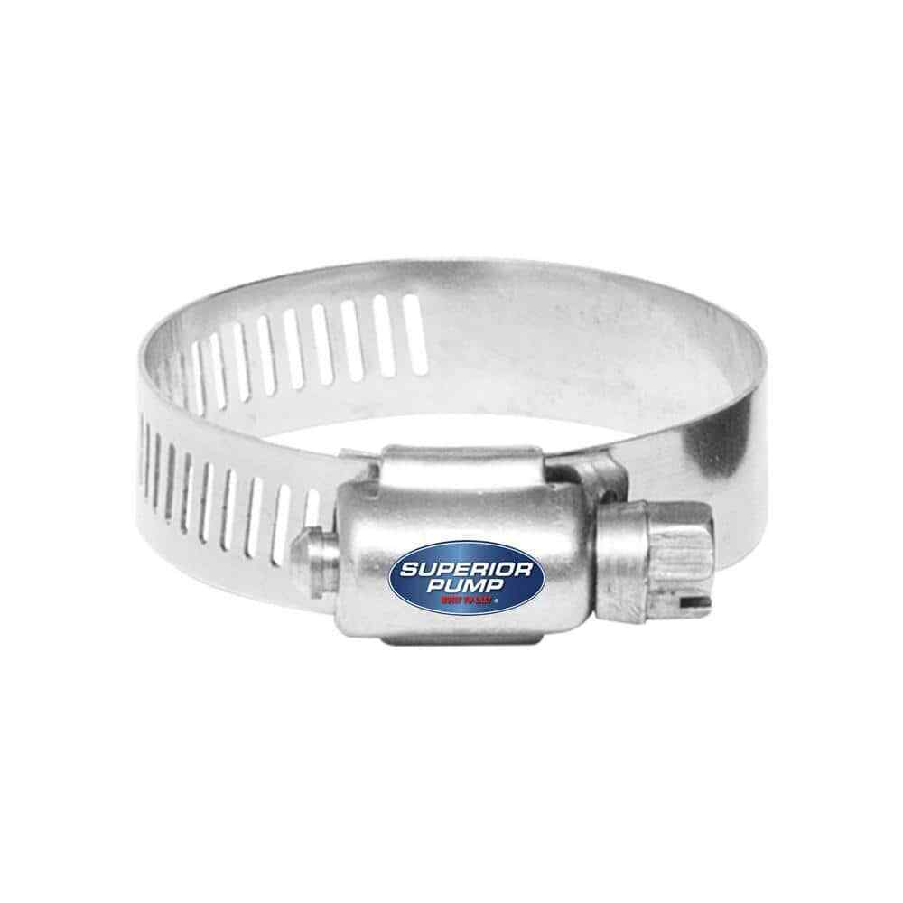 Superior Pump 1-1/2 in. x 25 ft. Lay-Flat Discharge Hose Kit 99621