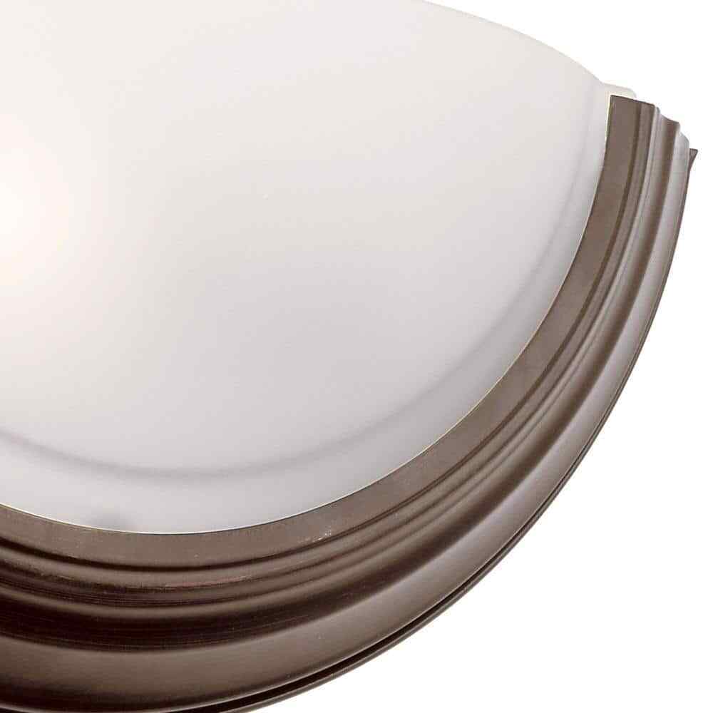 Bel Air Lighting Ray 1-Light Oil Rubbed Bronze Indoor Wall Sconce Light Fixture