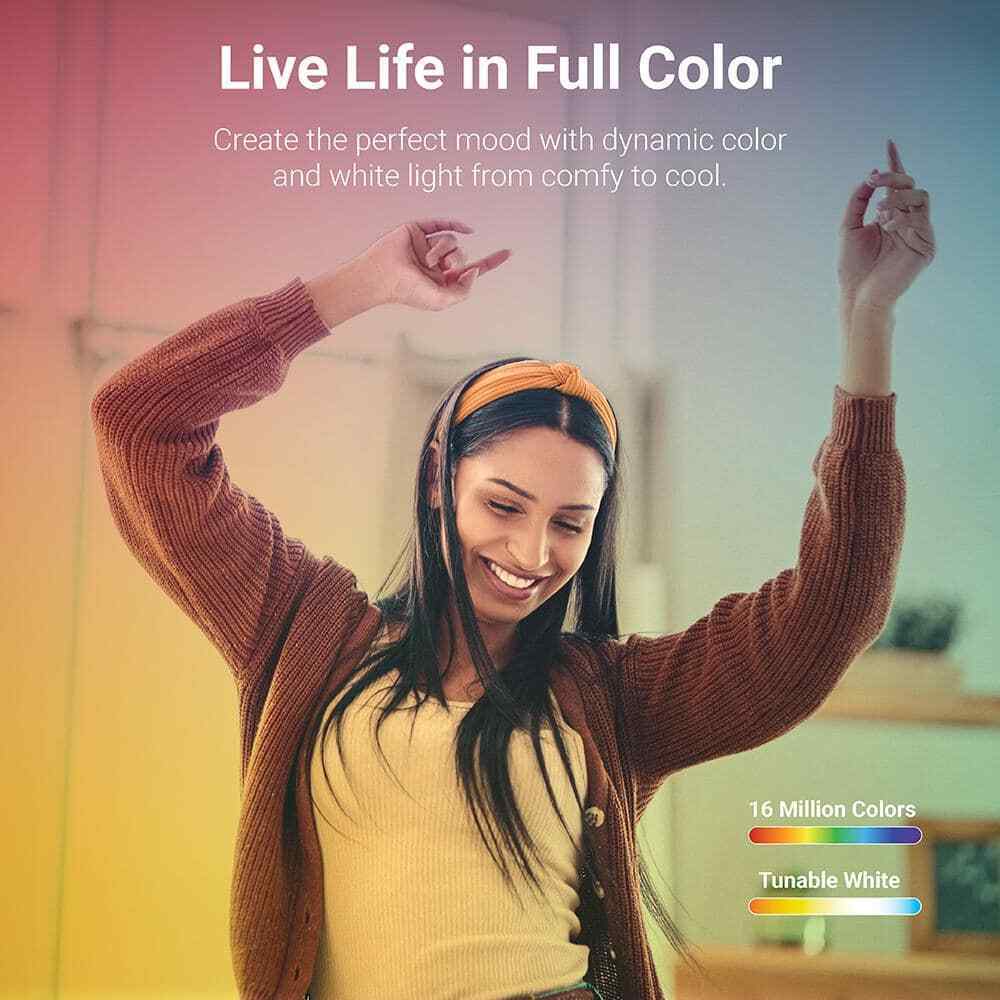HALO Color 65W Equivalent 5/6 in. LED Dimmable Smart Wi-Fi Remodel Downlight