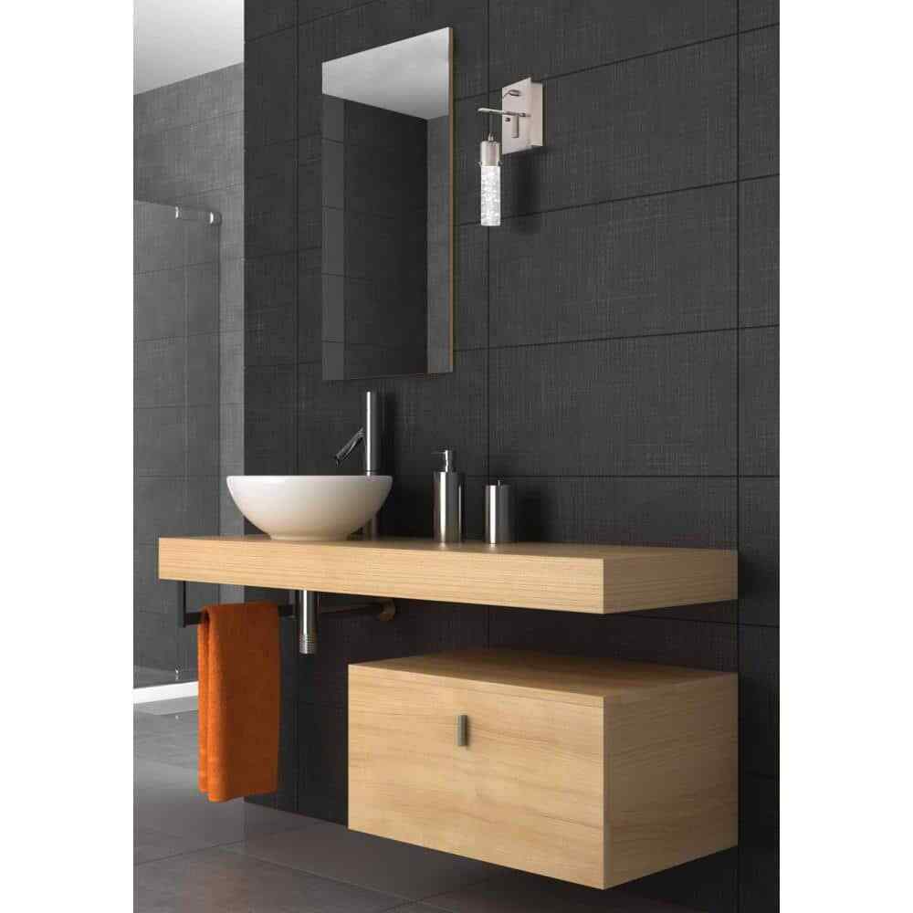 Westinghouse Cava 9-Watt Brushed Nickel Integrated LED Wall Mount Sconce 6372000