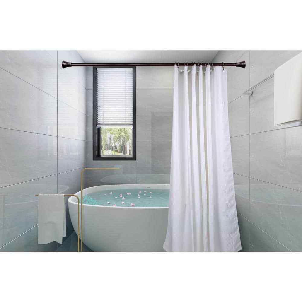 Utopia Alley Roller Ball Shower Curtain Rings Bathroom Stainless Rubbed Bronze