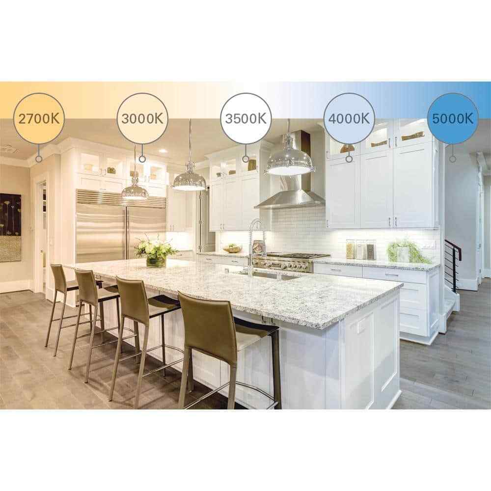Halo HLB 4 in. Color Selectable Canless Recessed Integrated LED Kit (4-Pack)