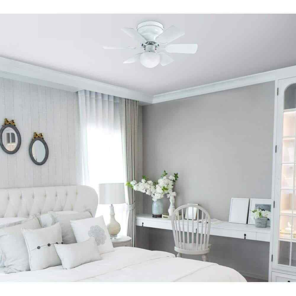 Westinghouse Petite 30 in. LED White Ceiling Fan with Light Kit