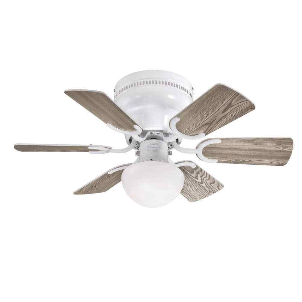 Westinghouse Petite 30 in. LED White Ceiling Fan with Light Kit