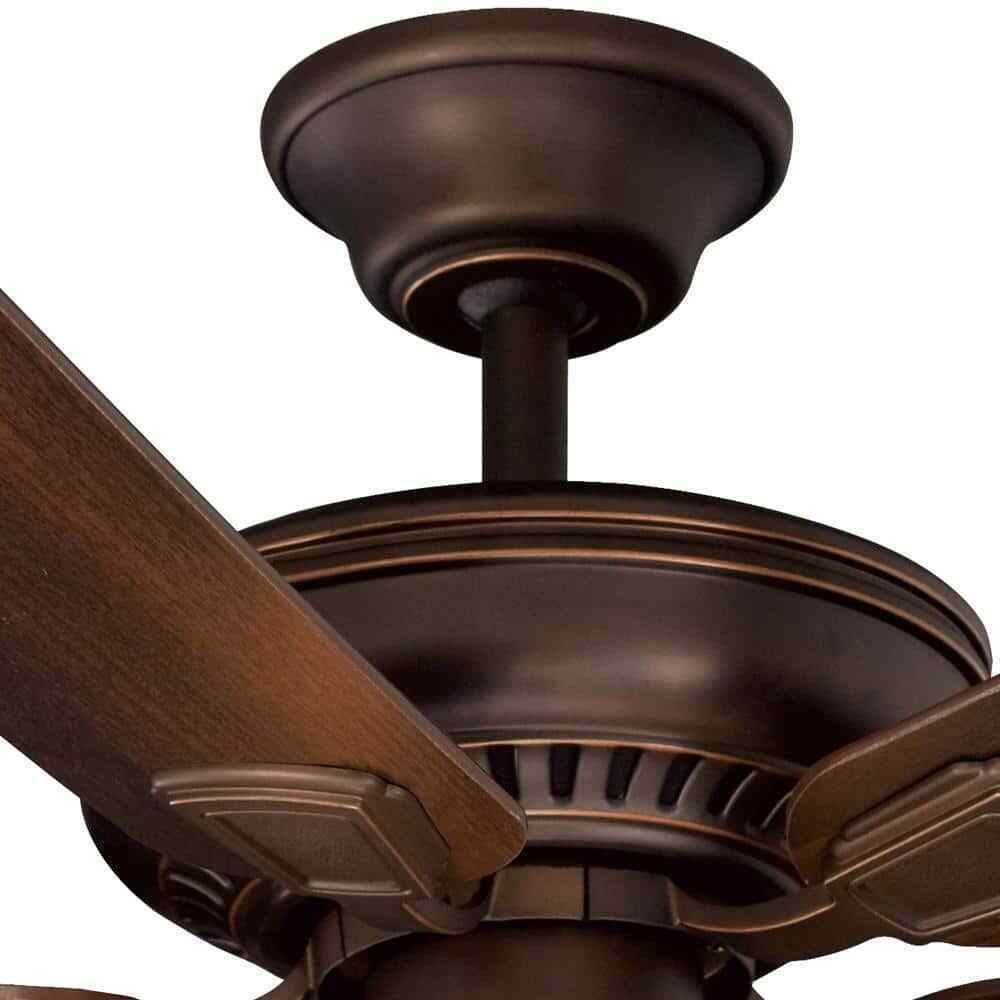 Hampton Bay Campbell 52 in. Indoor LED Bronze Ceiling Fan w/ Light and remote