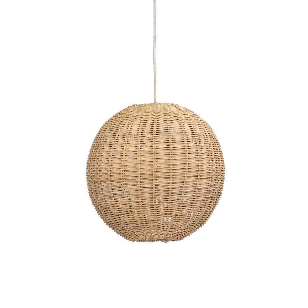 Warehouse of Tiffany Ellie 62.8 in. Cream Pendant Indoor Light w/ Light Kit