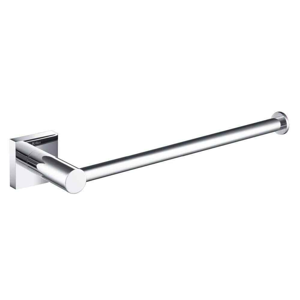 KRAUS Ventus Bathroom 10.5 in. Towel Bar in Chrome KEA-17725CH