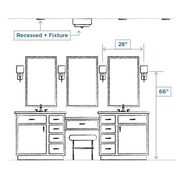 Progress Lighting 3-Light Polished Chrome Etched White Glass Vanity Light