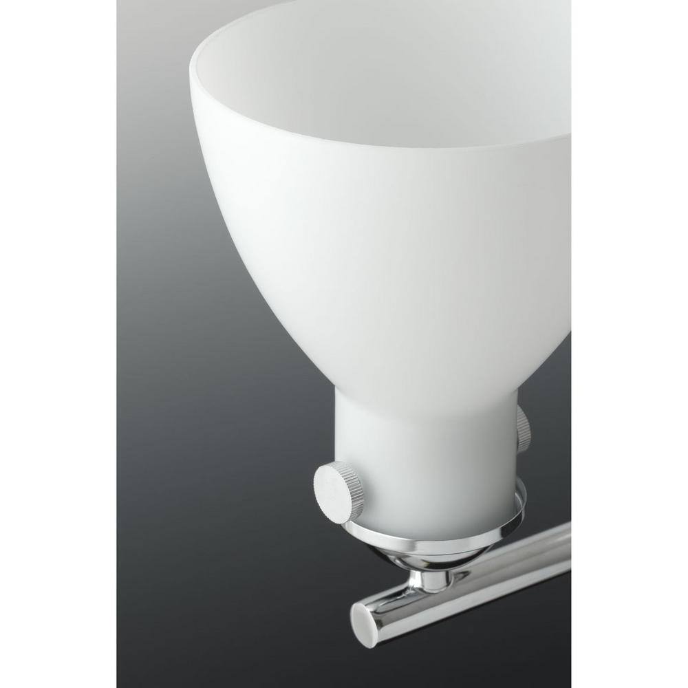 Progress Lighting Fuller Collection 1-Light Polished Chrome Bath Sconce