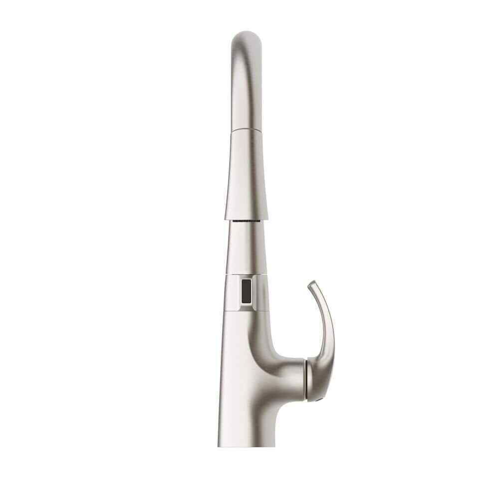 Glacier Bay Breese 1-Handle Touchless Pull Down Sprayer Kitchen Faucet Stainless