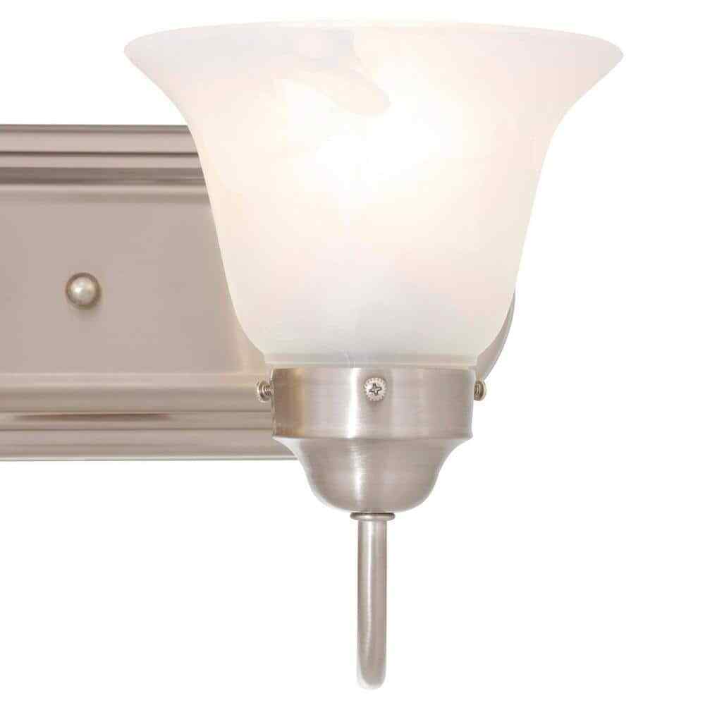 Volume Lighting 5-Light Brushed Nickel Bath Vanity Light Fixture