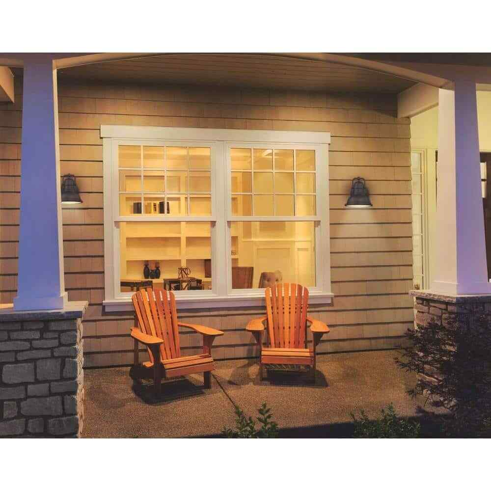Westinghouse Orson 1-Light Bronze Outdoor Integrated LED Wall Lantern Sconce