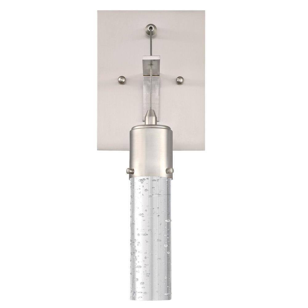Westinghouse Cava 9-Watt Brushed Nickel Integrated LED Wall Mount Sconce 6372000
