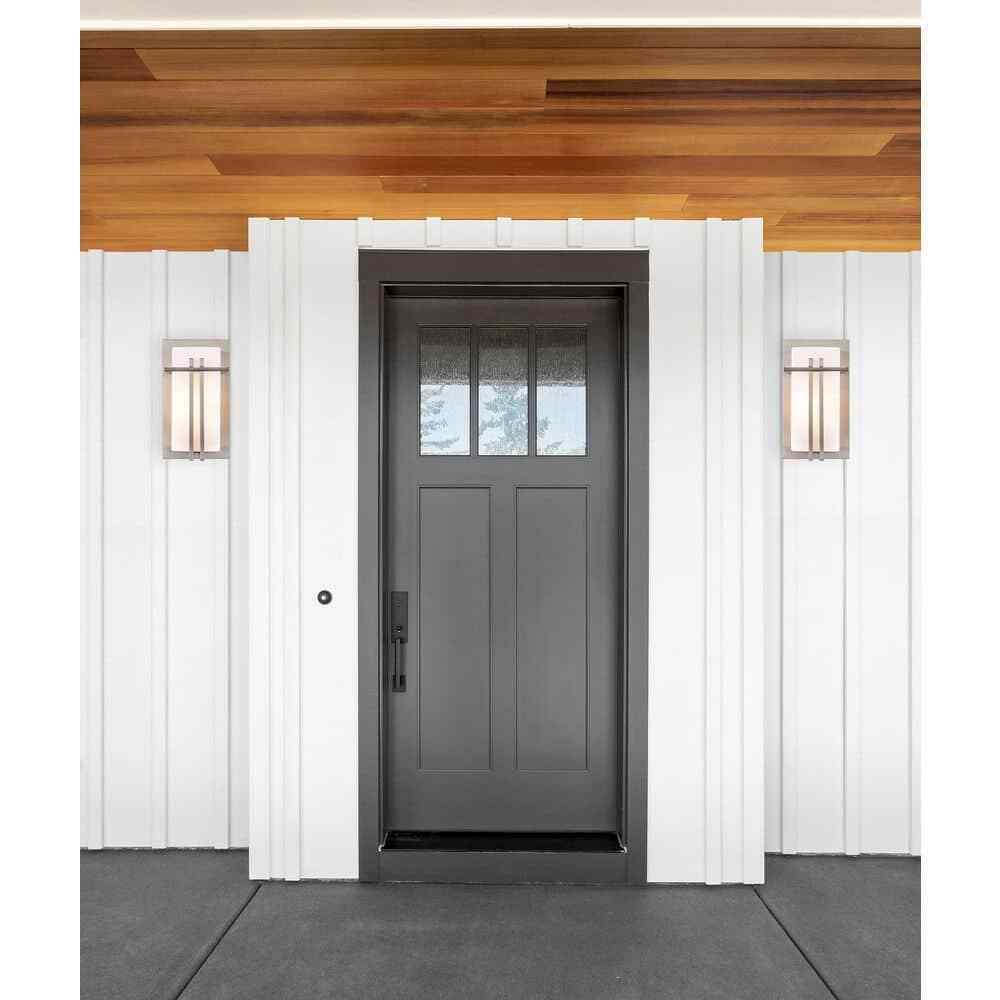 Bel Air Lighting Doheny 1-Light Steel Modern Outdoor Wall Light Fixture