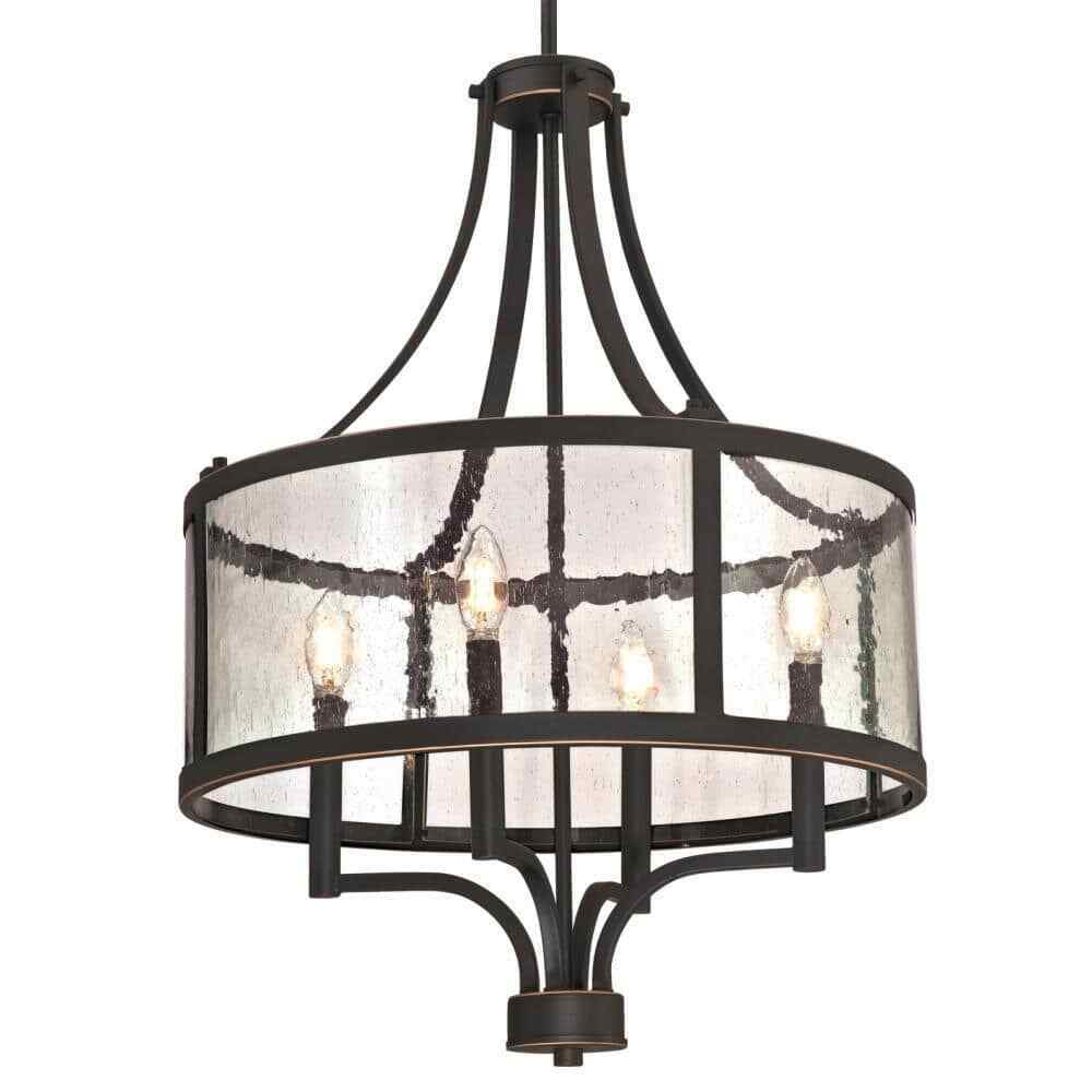 Westinghouse Belle View 4-Light Oil Rubbed Bronze with Highlights Chandelier