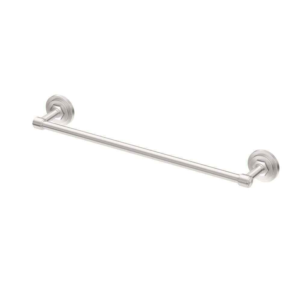 Gatco Lizzie 18 in. Wall Mounted Towel Bar in Brushed Nickel 5411