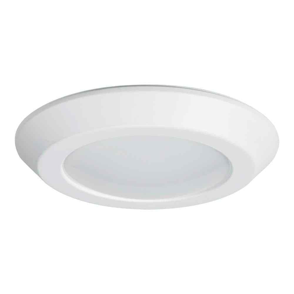 HALO BLD 6 in. White Integrated LED Recessed Ceiling Light Trim 3000K Soft White