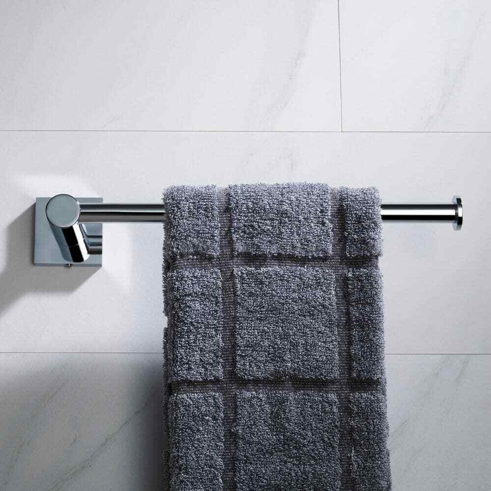 KRAUS Ventus Bathroom 10.5 in. Towel Bar in Chrome KEA-17725CH