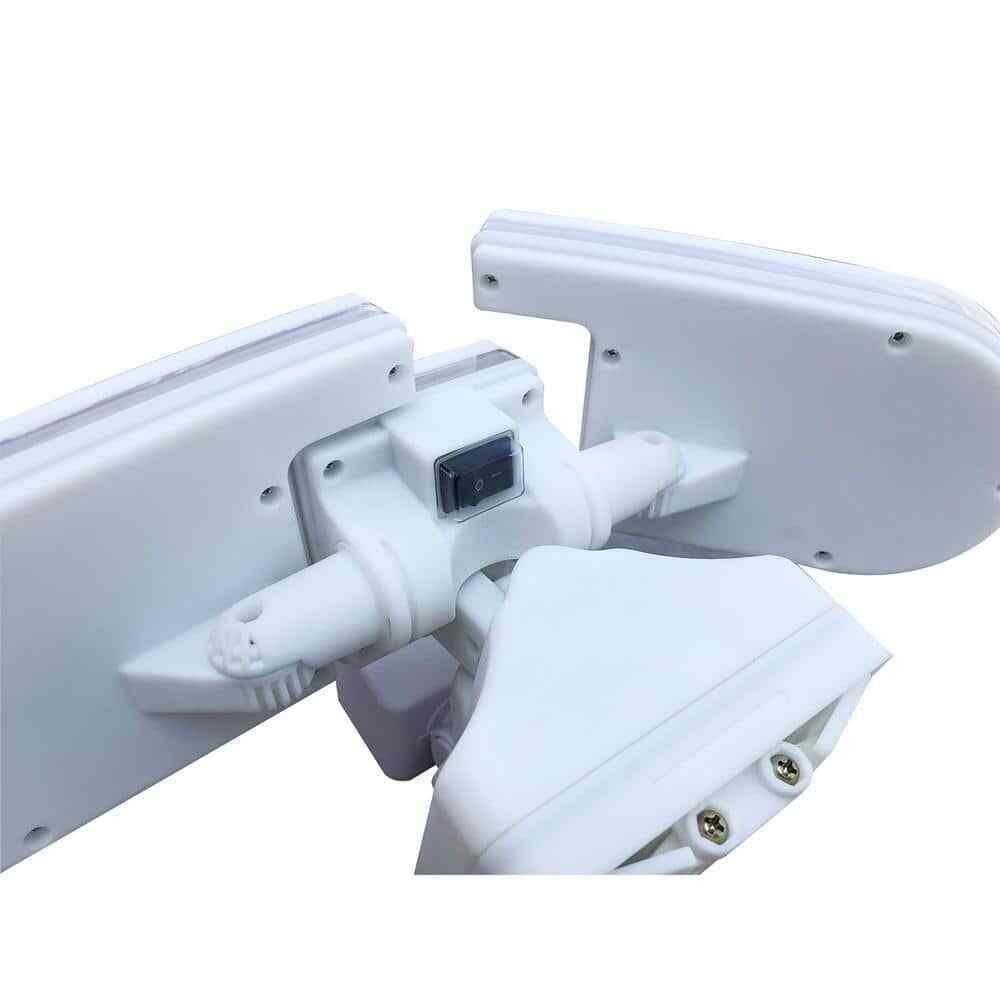NATURE POWER White������Solar Motion Activated Integrated LED������Security������Flood������Light