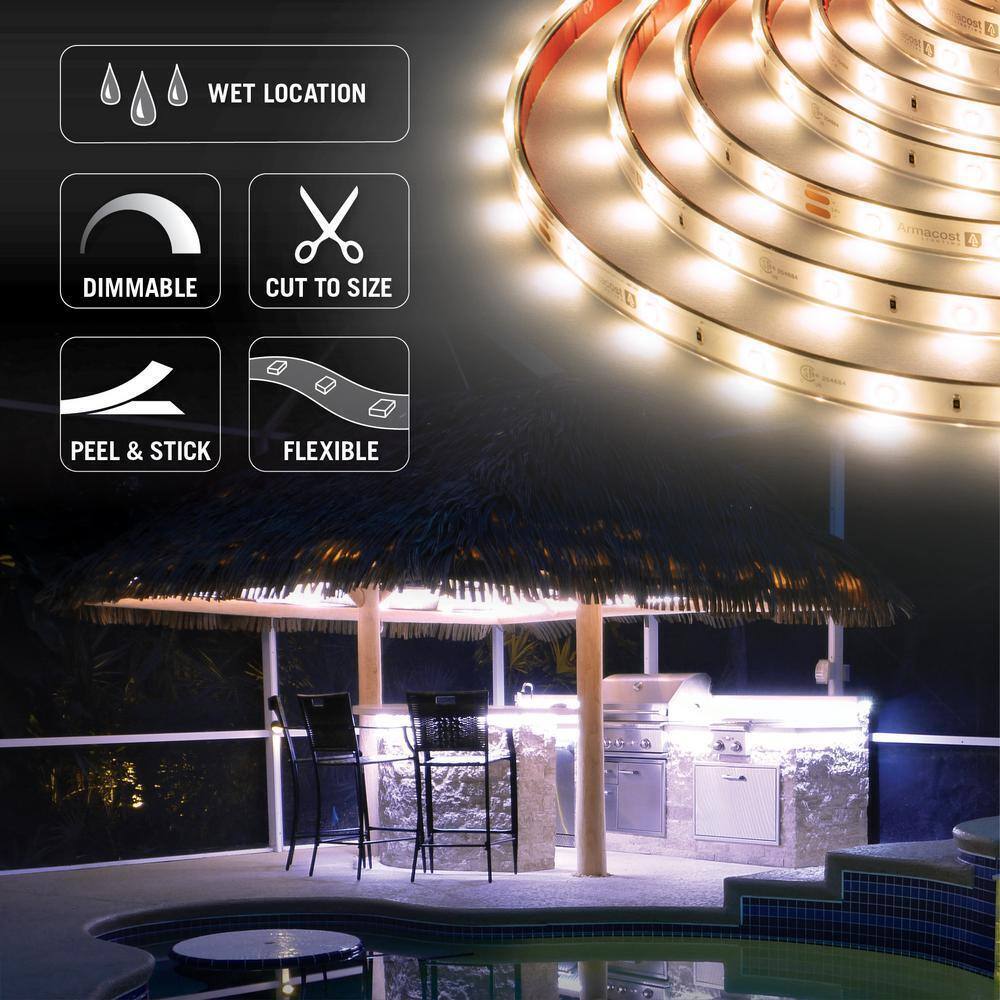Armacost Lighting RibbonFlex Pro 24-Volt White Outdoor LED Tape Light