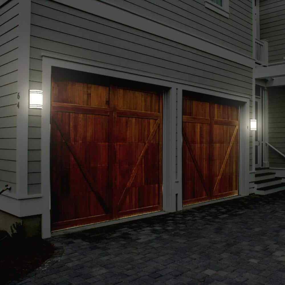 TECHKO Solar Integrated LED Outdoor Sconce Amber or White Light SSL-303