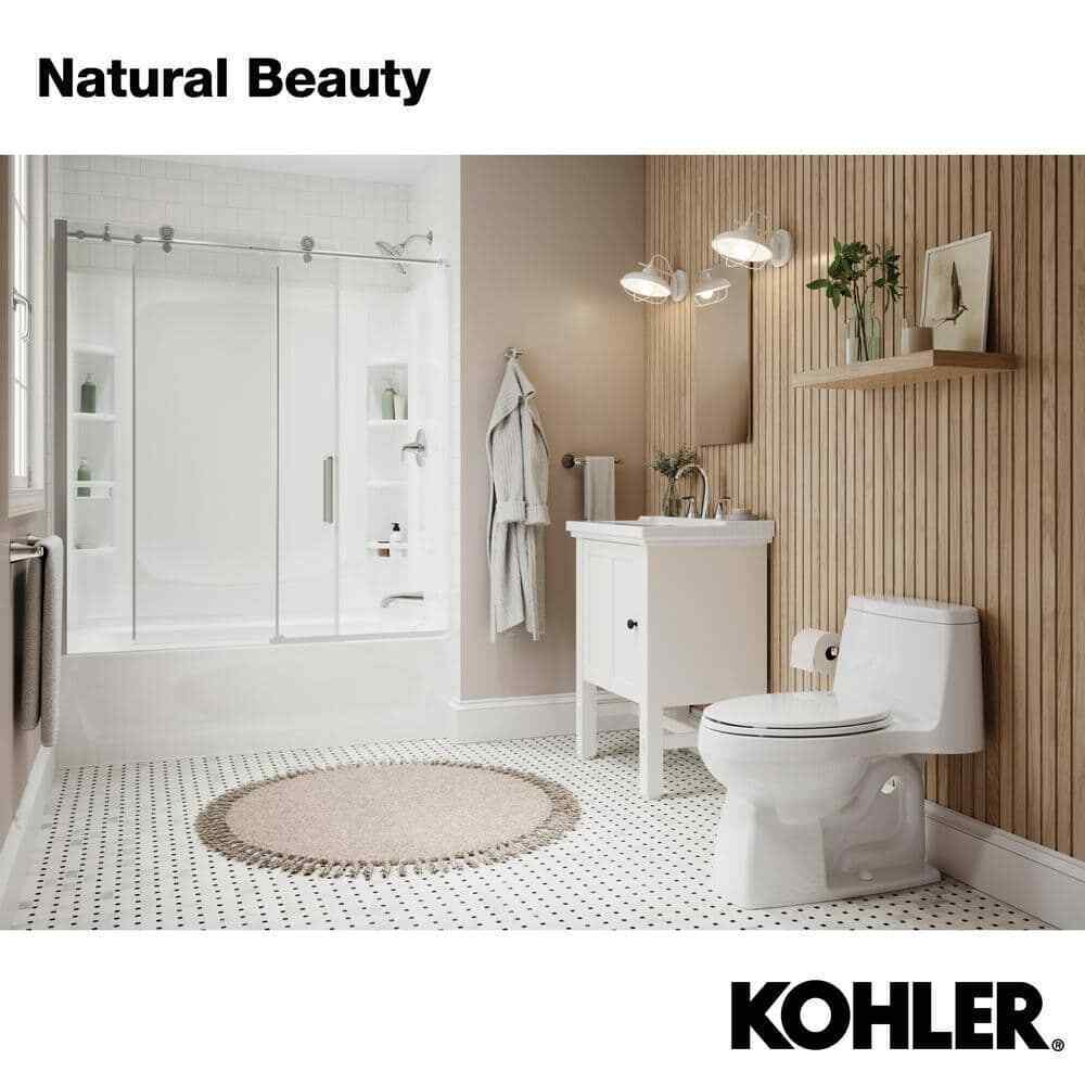 KOHLER Cursiva 8 in. Widespread 2-Handle Bathroom Faucet in Polished Chrome