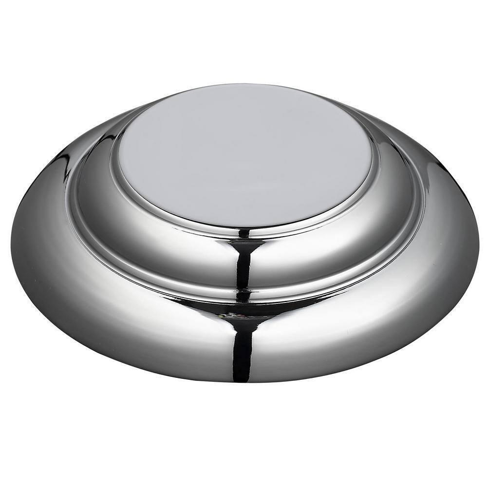 Golden Lighting Duncan 1-Light Chrome Standard Mini Pendant with Metal Shade