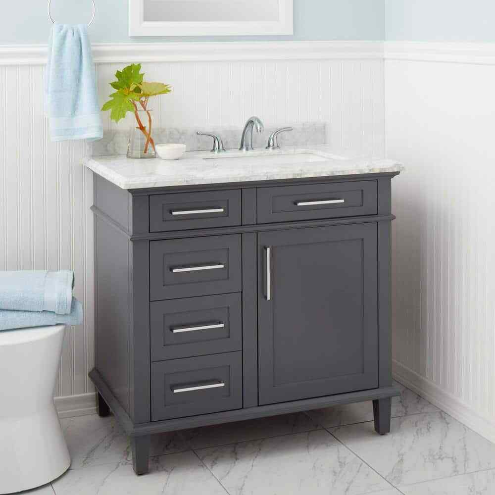 Glacier Bay Builders 8 in. Widespread 2-Handle High-Arc Bathroom Faucet Chrome