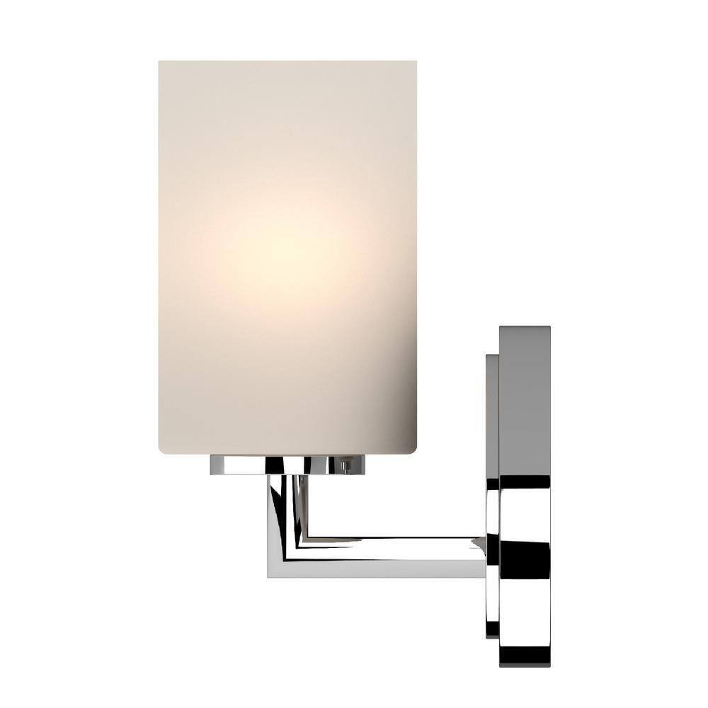 Volume Lighting Sharyn 6 in. Chrome Bathroom Light Wall Sconce