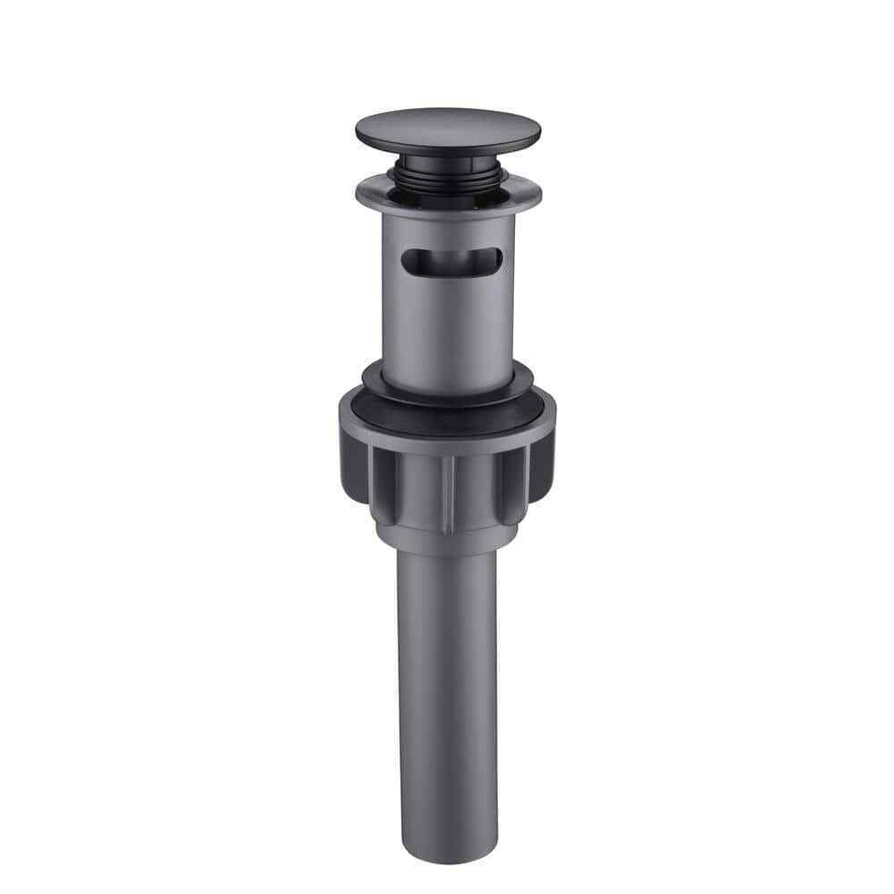 Glacier Bay Arnette Single Handle Single Hole Bathroom Faucet in Matte Black