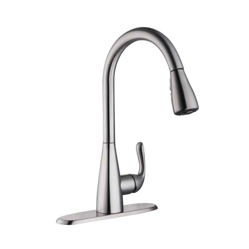 Glacier Bay Carla Single-Handle Pull-Down Sprayer Kitchen Faucet