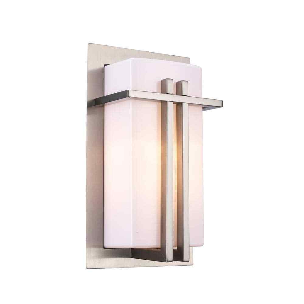 Bel Air Lighting Doheny 1-Light Steel Modern Outdoor Wall Light Fixture