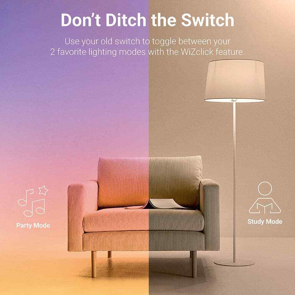 HALO Color 65W Equivalent 5/6 in. LED Dimmable Smart Wi-Fi Remodel Downlight