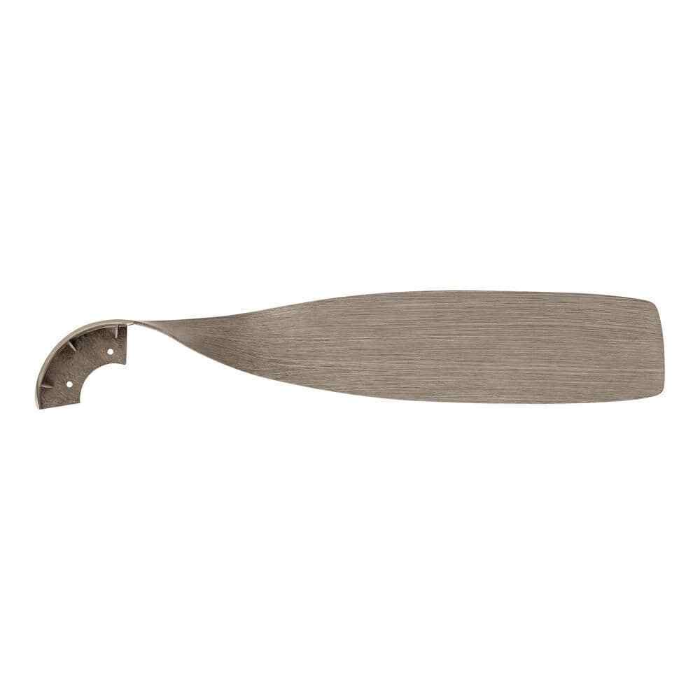 Hampton Bay Halwin 52 in. Indoor/Outdoor Brushed Nickel Low Profile Ceiling Fan
