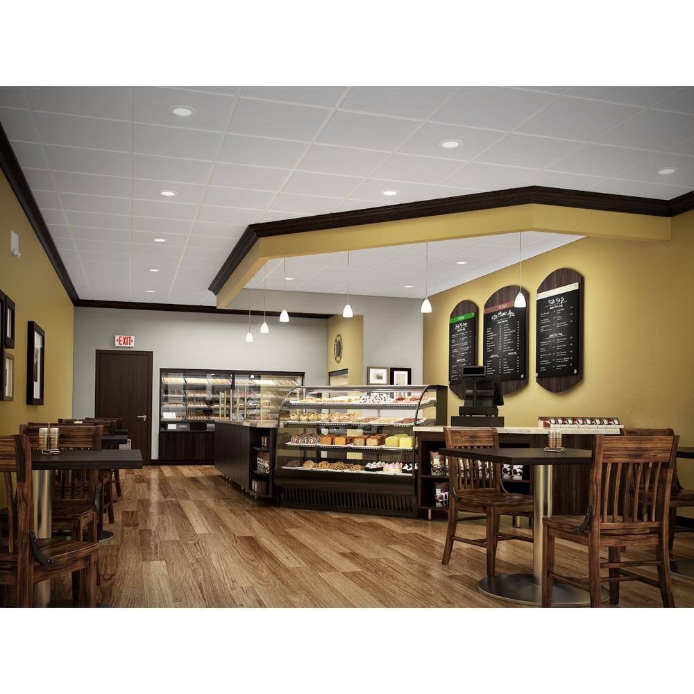 Halo RL 5 in. and 6 in. 3500K White Integrated LED Recessed Ceiling Light Trim