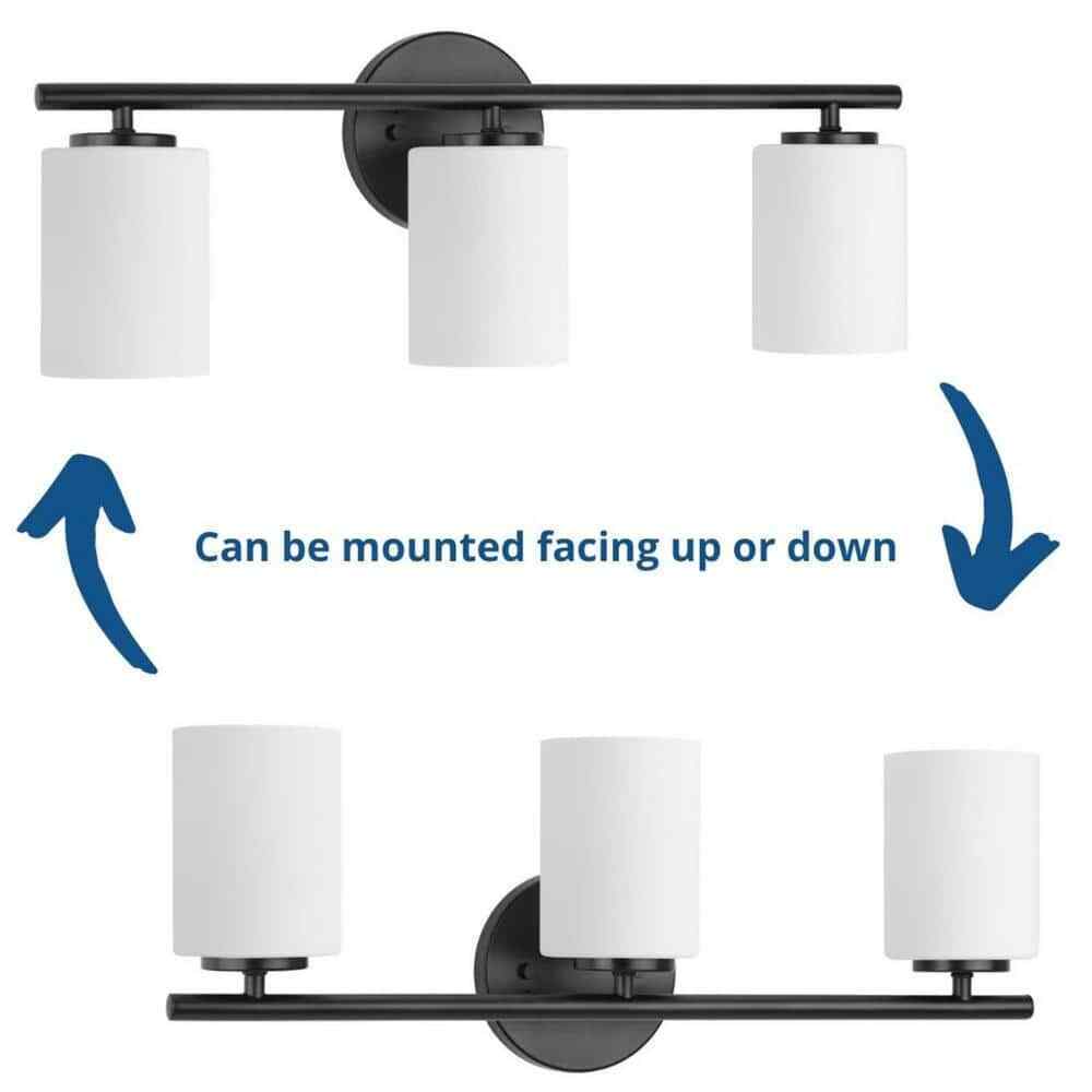 Progress Lighting Replay Collection Three-Light Bath + Vanity P2159-31