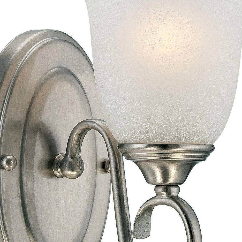 Millennium Lighting 9 in. 1-Light Satin Nickel Sconce