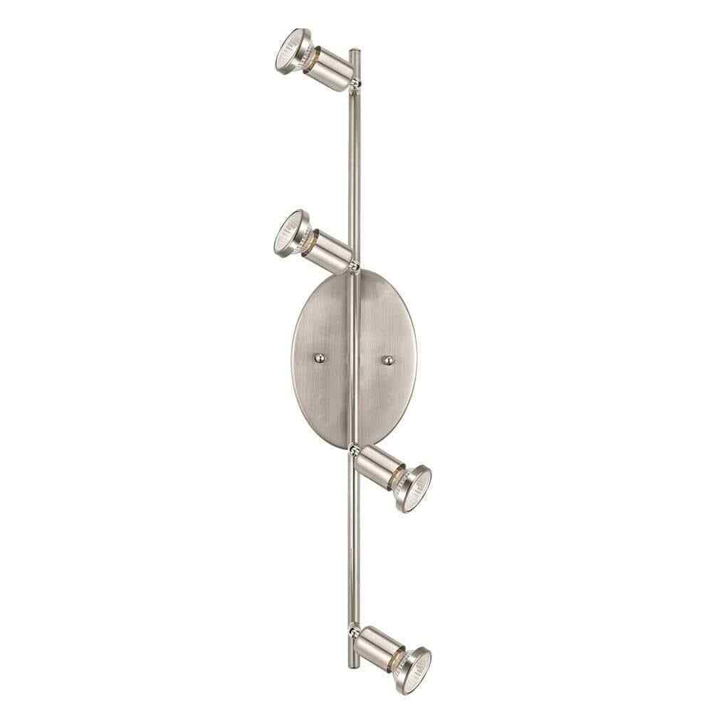 Eglo Buzz 4-Light Matte Nickel Track Light Dimmable