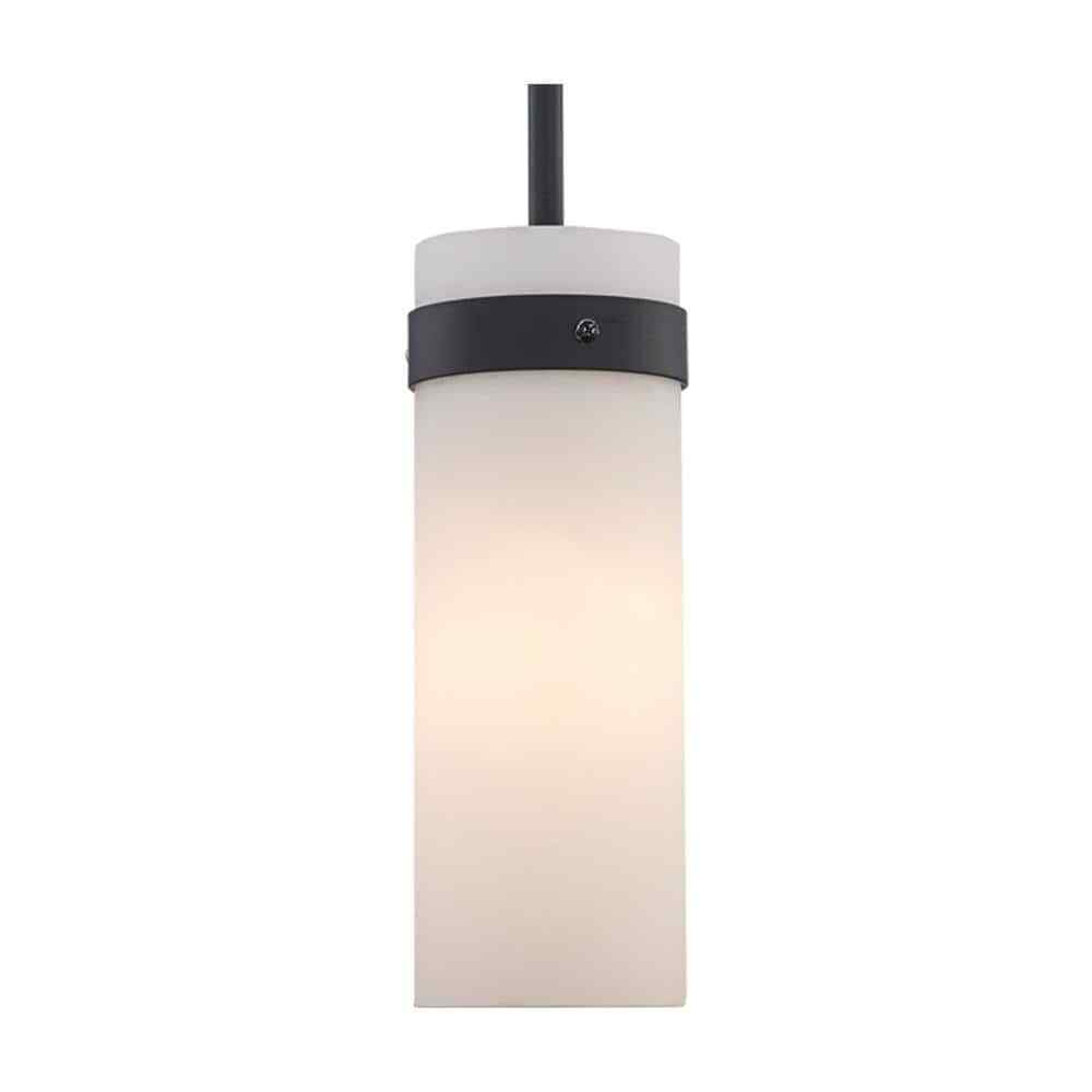 Bel Air Lighting Crosby 1-Light Black Mini Pendant Light Fixture