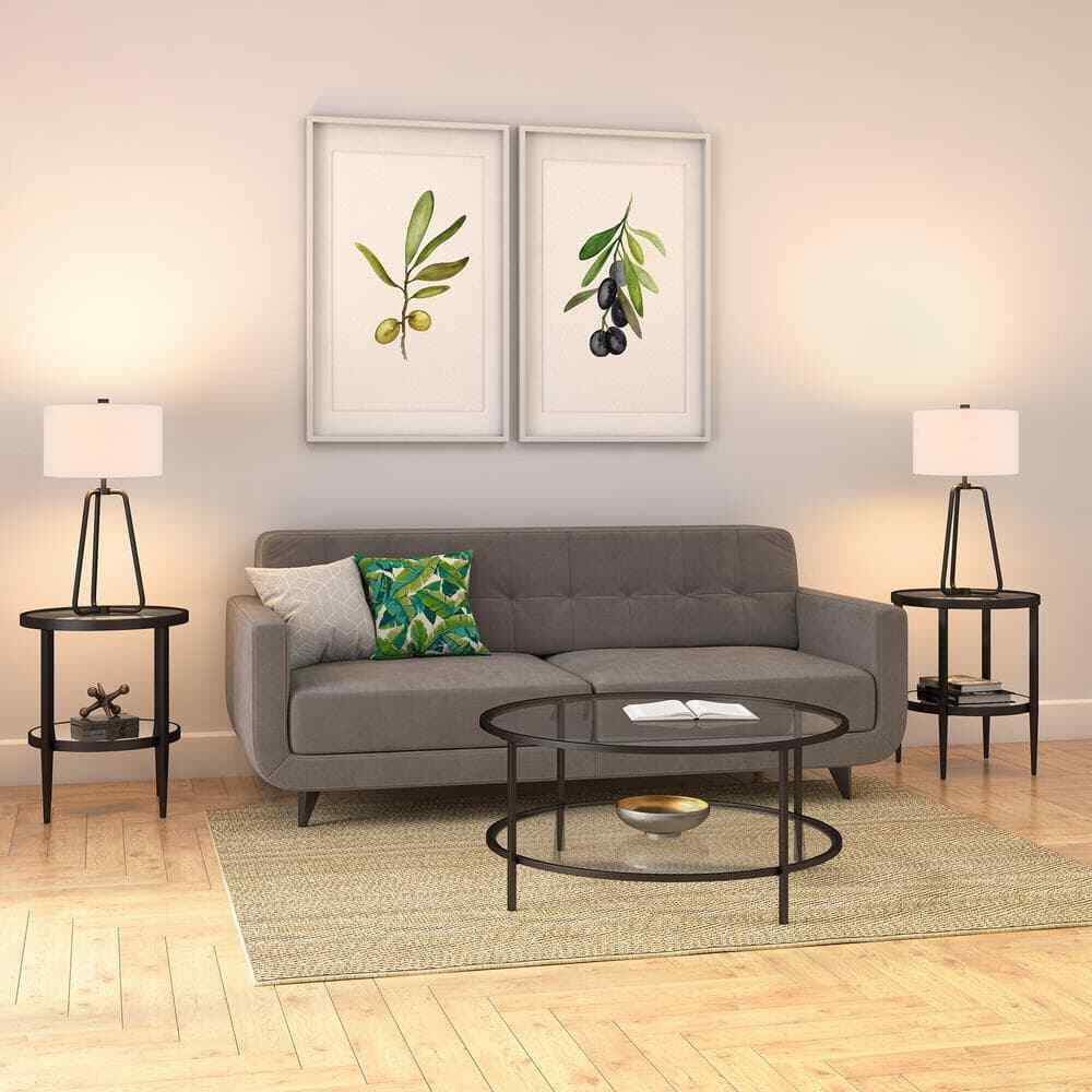 Meyer&Cross Marduk 25-1/2 in. Blackened Bronze Table Lamp TL0126