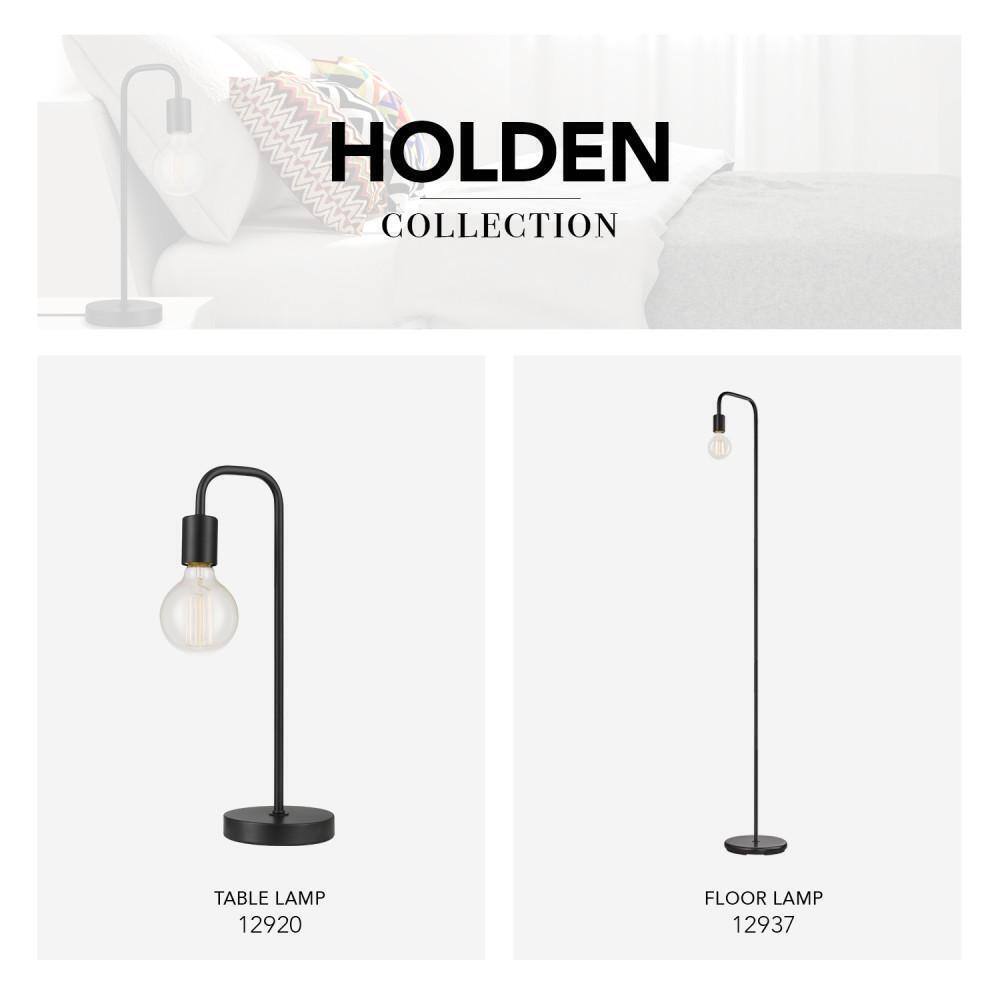 Globe Electric Holden 18 in. Black Table Lamp