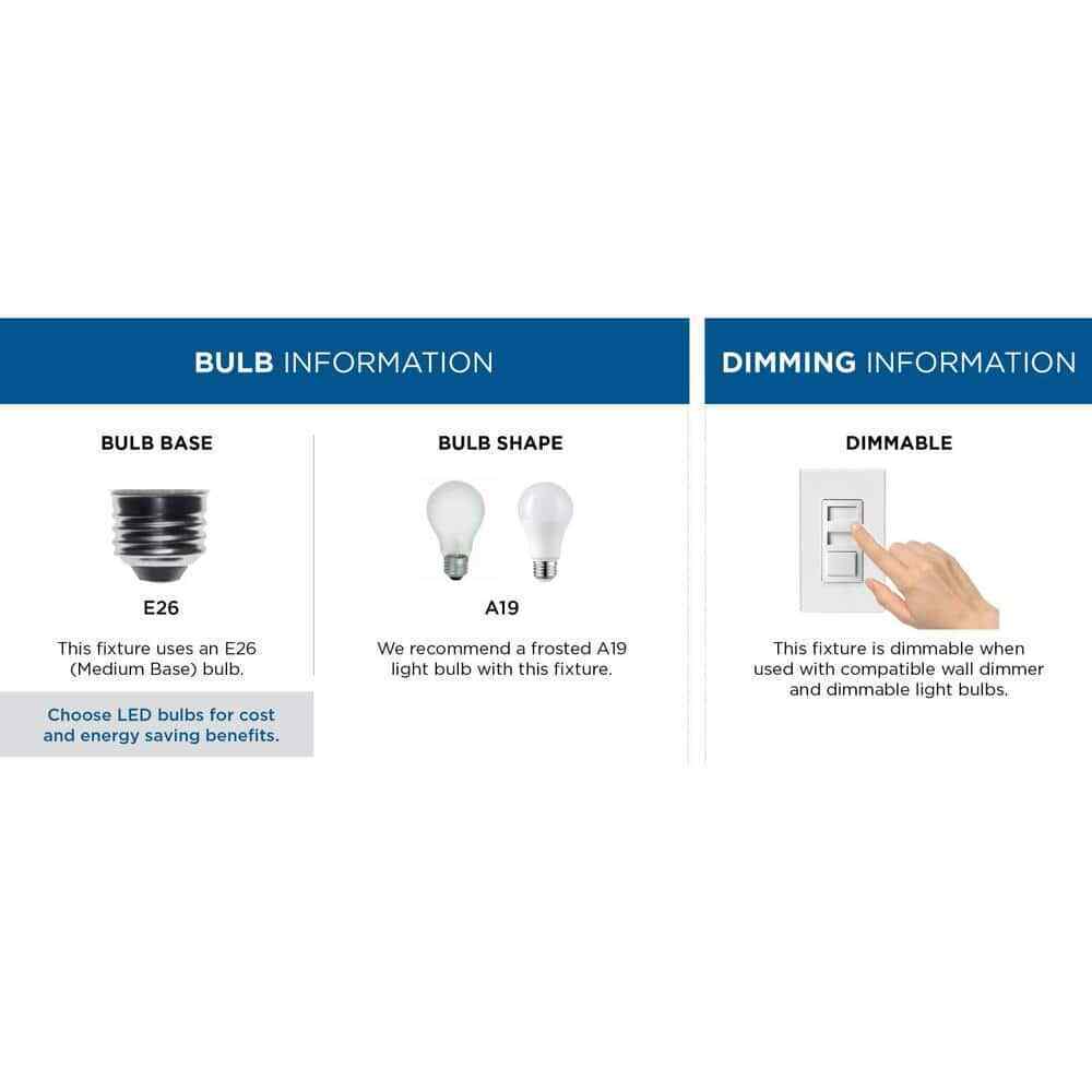 Progress Lighting Replay Collection Three-Light Bath + Vanity P2159-31