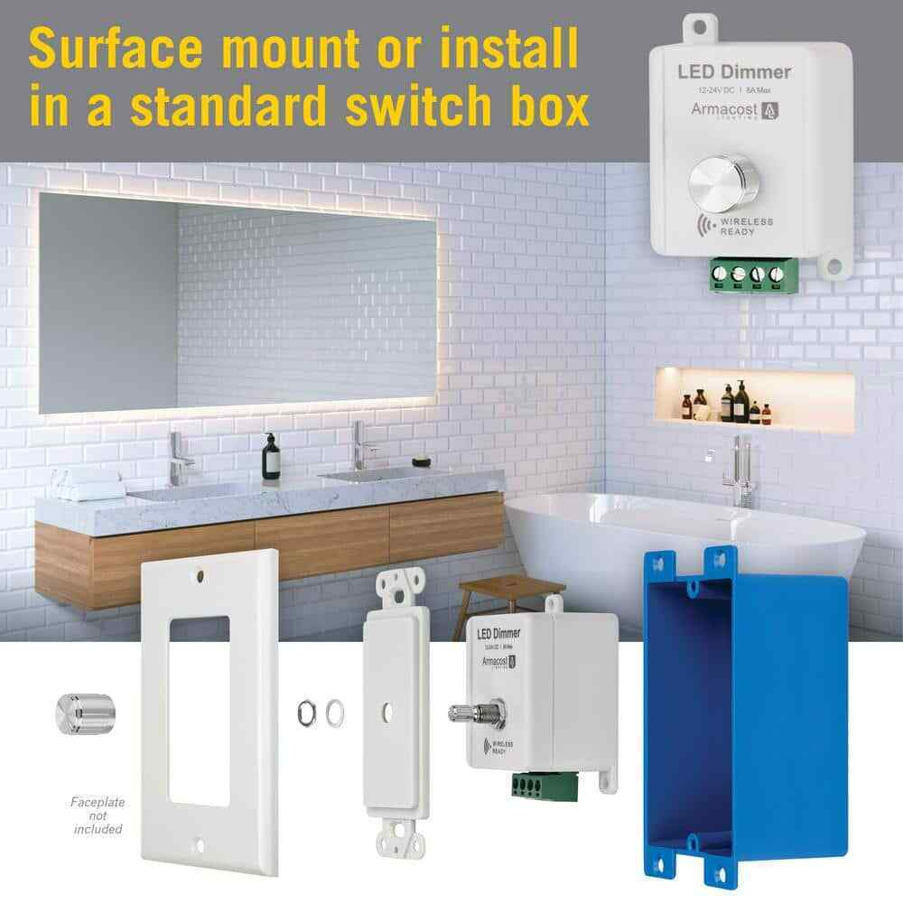 Armacost Lighting Rotary Knob LED Dimmer