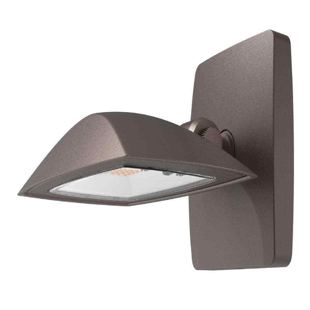 HALO ARFL 45-Watt Bronze Outdoor Integrated LED Residential Floodlight