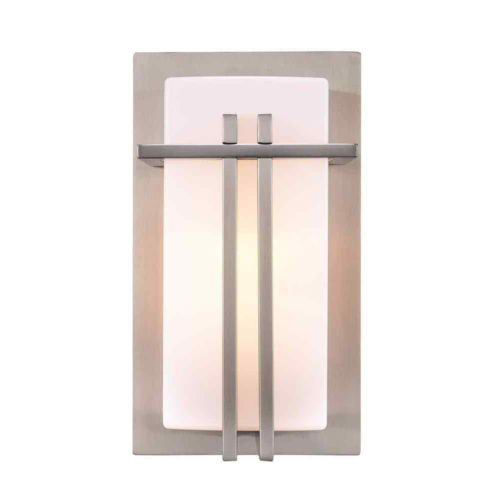 Bel Air Lighting Doheny 1-Light Steel Modern Outdoor Wall Light Fixture